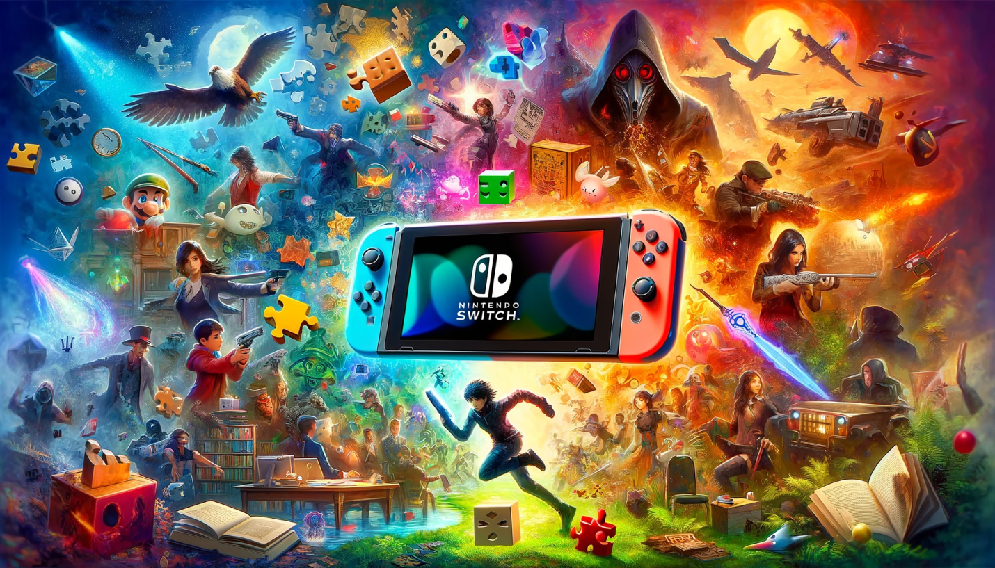 Tulevat Nintendo Switch -pelit vuonna 2024